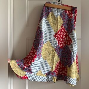 Vintage CarolAnderson Collection Patchwork Skirt
